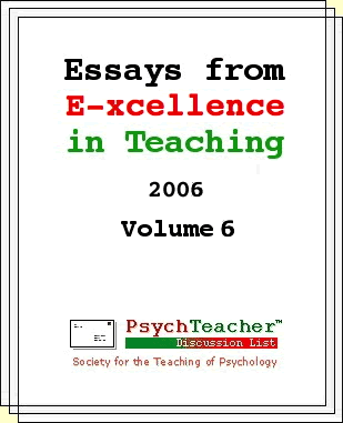 [Essays from Excellence in Teaching 2006 Vol. 6]