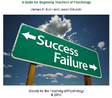 A Guide for Beginning Teachers of Psychology 