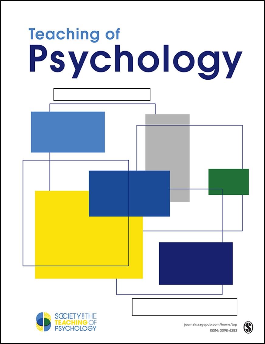 Teaching of Psychology journal cover